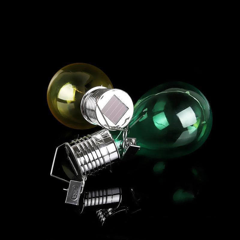 Creative Color Bulbs Plastic Solar LED Outdoor Hanging Light Lumendat