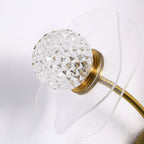 European Creative Lotus Flowers  Acrylic LED Wall Sconce Lamp