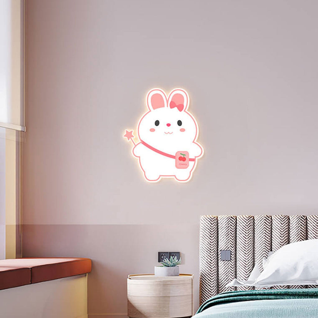 Lumendat Creative Cartoon Rabbit Unicorn Kids LED Wall Sconce Lamp Lumendat