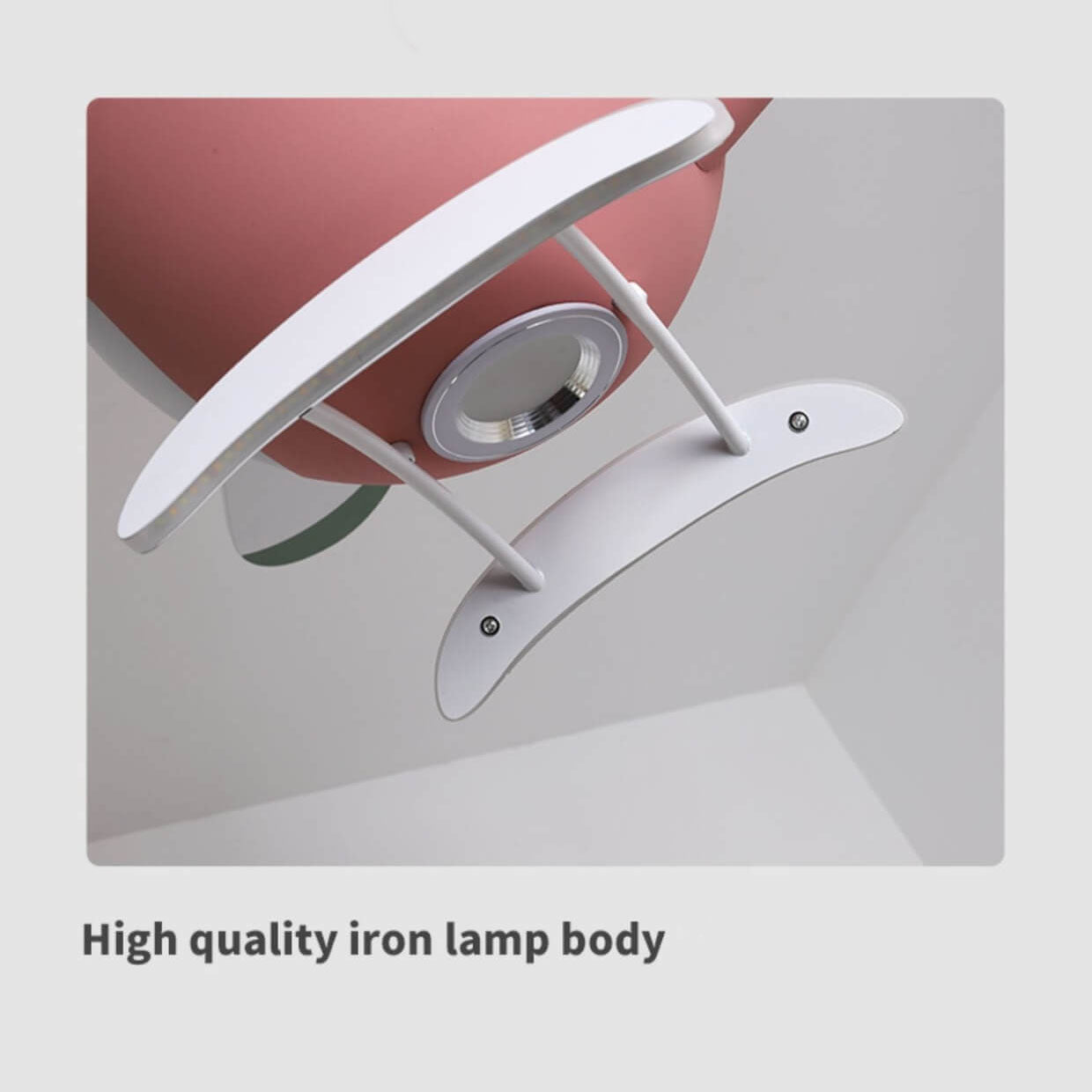 Lumendat Simple Cartoon Aircraft LED Downrods Ceiling Fan Light Lumendat