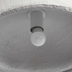 Modern Minimalist Resin Dome 1-light Pendant Light BulbSquare
