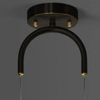 European Style Light Luxury Iron Brass LED Island Light Chandelier Lumendat