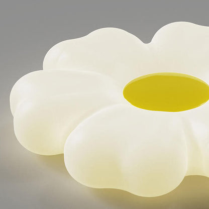 Nordic Minimalist Flower Shape PE Iron LED Flush Mount Ceiling Light