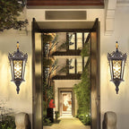 European Palace Outdoor Waterproof 1-Light Wall Sconce Lamp