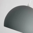 Modern Solid Color Round Head Iron 1-light Pendant Light Lumendat