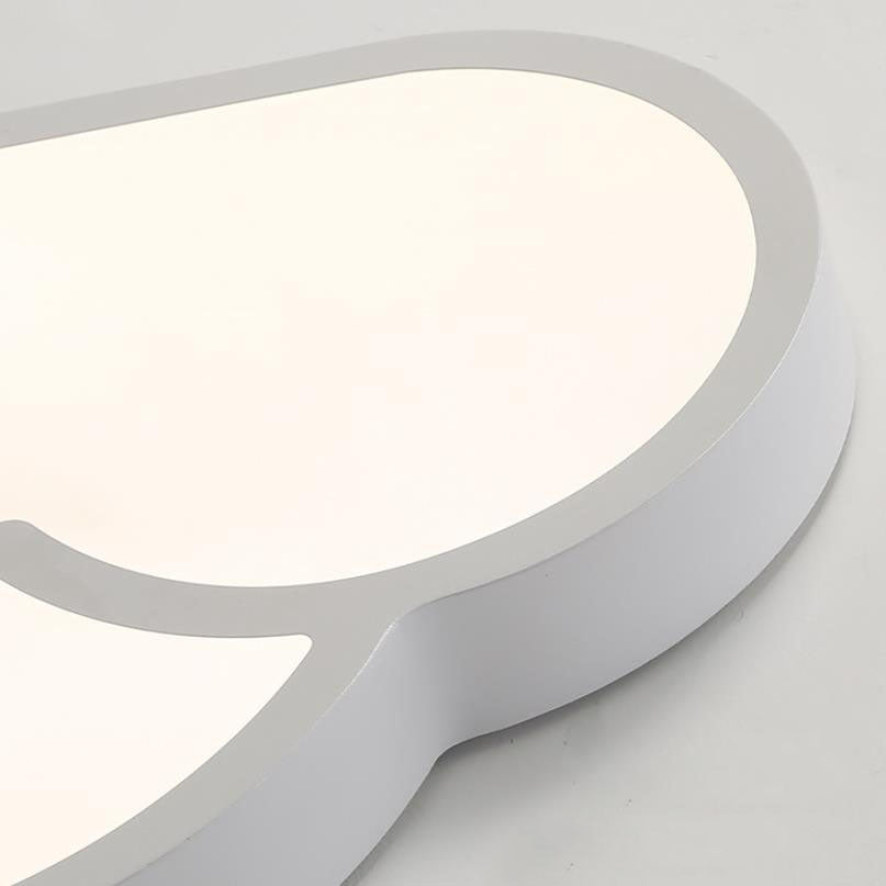 Lumendat Nordic Minimalist Cloudy Sun LED Kids Flush Mount Ceiling Light Lumendat