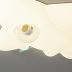 Lumendat Contemporary Creative PE Cartoon Aircraft LED Kids Flush Mount Ceiling Light For Living Room Lumendat