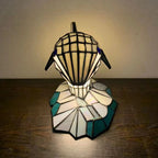 Tiffany Creative Animal Stained Glass 1-Light Decorative Table Lamp Lumendat