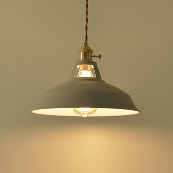 Modern Minimalist Macaroon Iron 1-light Pendant Light BulbSquare