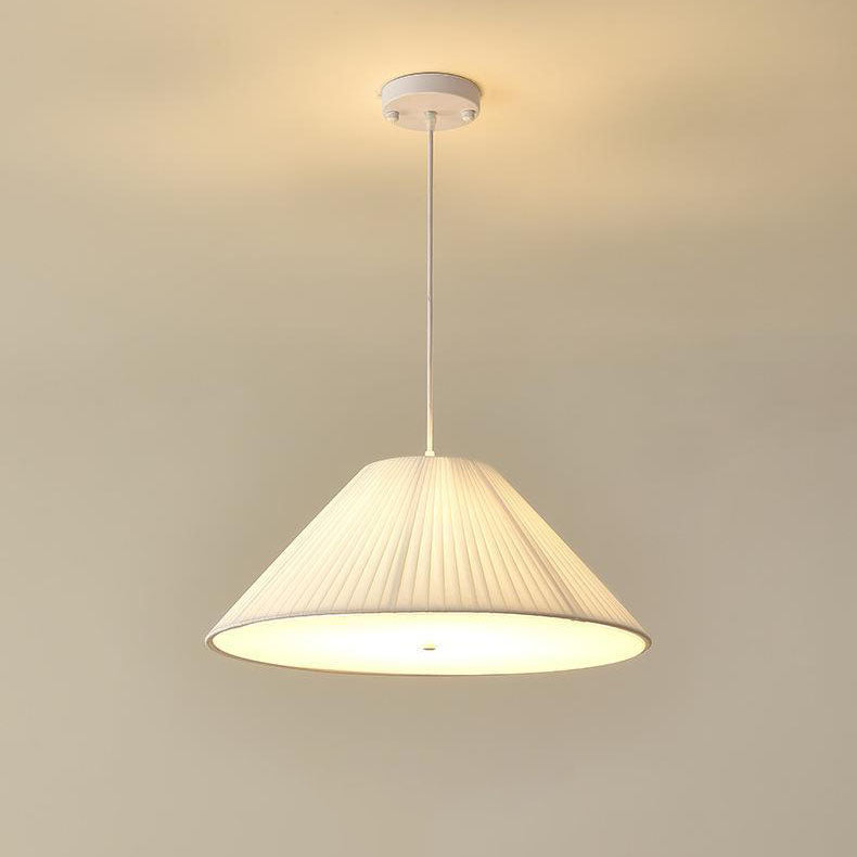 Contemporary Scandinavian Round Iron Acrylic Fabric 4/5 Light Pendant Light for Living Room BulbSquare