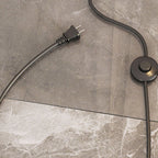 Modern Minimalist Marble Iron Horn Shade Rotatable 2-Light Standing Floor Lamp For Living Room & Bedroom Lumendat