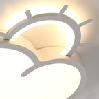 Lumendat Nordic Minimalist Cloudy Sun LED Kids Flush Mount Ceiling Light Lumendat