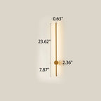 Minimalist Strip Aluminum LED Wall Sconce Lamp
