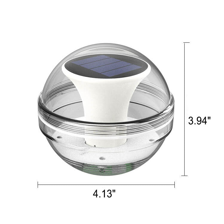Modern Round Outdoor Waterproof Solar LED Water Drift Light Lumendat