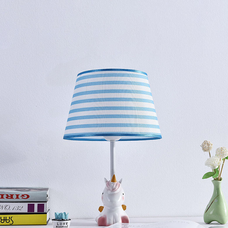 Lumendat Nordic Fun Cartoon Pattern Resin Fabric Children 1-Light Table Lamp Lumendat