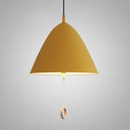 Modern Macarons Tapered Metal 1-light Pendant Lighting with Pull Ring
