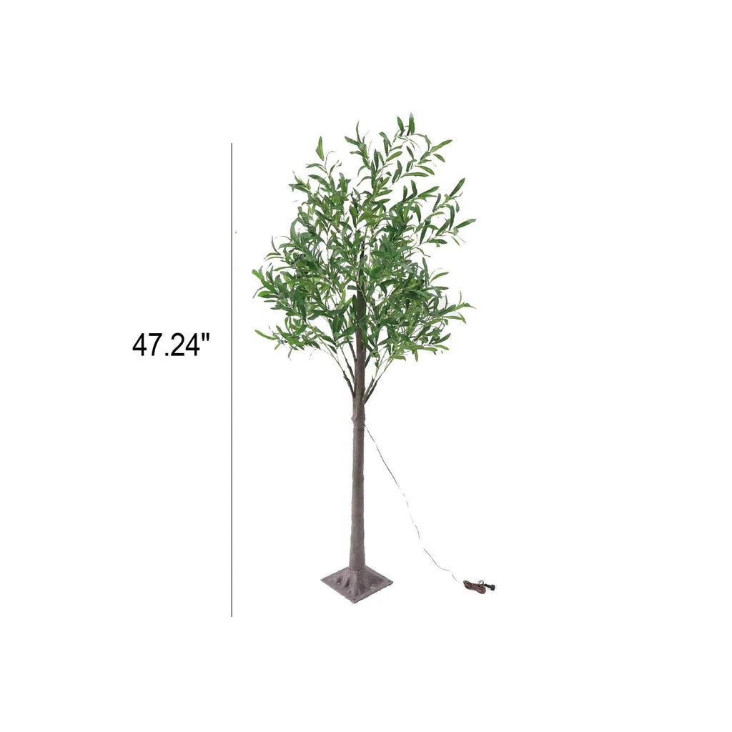 Modern Creative Olive Leaf LED Simulation Plants Decorative Light Lumendat