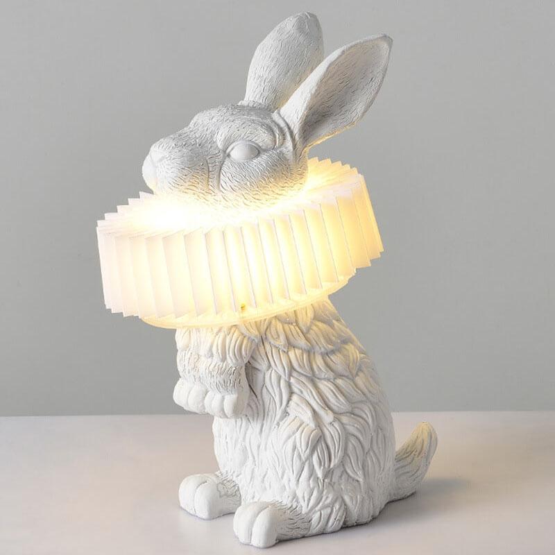 Modern Creative Resin Rabbit LED 1-Light Table Lamp Lumendat