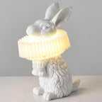 Modern Creative Resin Rabbit LED 1-Light Table Lamp Lumendat