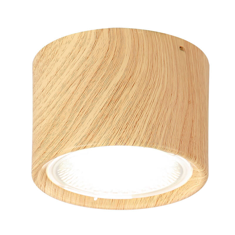 Nordic Cylinder Spotlight LED Flush Mount Ceiling Light BulbSquare
