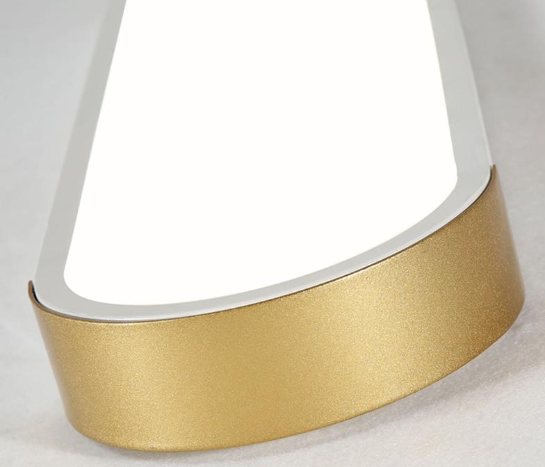 Modern Minimalist Rectangular Ring LED Flush Mount Ceiling Light BulbSquare