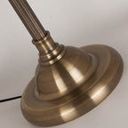 Industrial Retro Gold Iron Long Arm 1-Light LED Table Lamp Lumendat