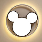 Lumendat Cartoon Mouse LED Flush Mount Ceiling Light Lumendat