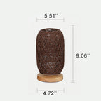 Creative Twine Rattan Ball LED Dimmable Decorative Night Light Table Lamp Lumendat