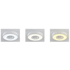 Lumendat Modern Minimalist Starry Sky Round Children's LED Flush Mount Ceiling Light Lumendat