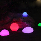 Solar Waterproof PE Spherical LED Outdoor Decorative Lawn Light Lumendat