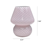Retro Creative Glass Mushroom 1-Light LED Night Light Table Lamp Lumendat