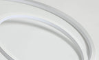 Nordic Minimalist Double Circle LED Flush Mount Ceiling Light Lumendat