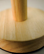 Vintage Linen Drum Shade 1-Light LED Table Lamp Lumendat