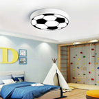 Cartoon Creative Round Football LED Kids Flush Mount Ceiling Light Lumendat