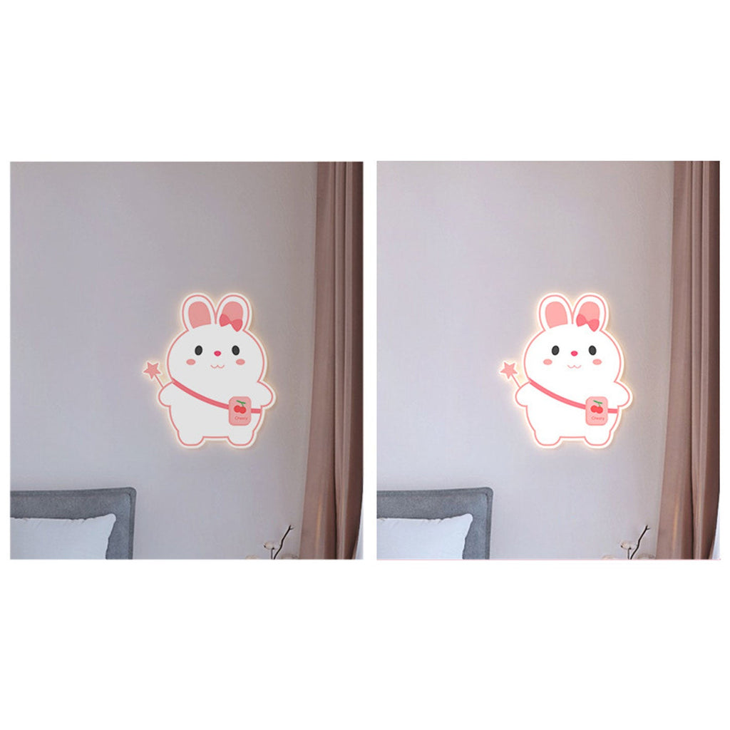 Lumendat Creative Cartoon Rabbit Unicorn Kids LED Wall Sconce Lamp Lumendat