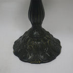 European Tiffany Yellow Baroque Glass 1-Light Table Lamp Lumendat