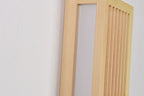 Modern Minimalist Solid Wood Acrylic Rectangular LED  Wall Sconce Lamp for Living Room