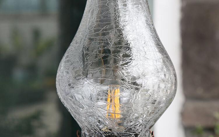 Vintage Antique Kerosene Oil Lamp 1-Light Table Lamp Lumendat