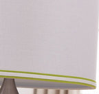 Modern Simple Fabric Ice Cracked Ceramics 1-Light Table Lamp Lumendat