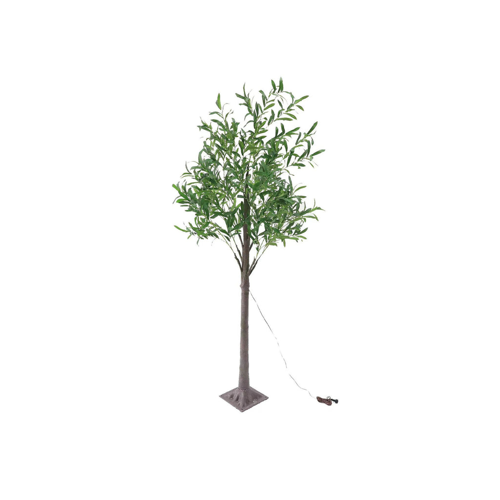 Modern Creative Olive Leaf LED Simulation Plants Decorative Light Lumendat
