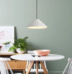 Nordic Resin 1-light Textured Umbrella Pendant Light BulbSquare