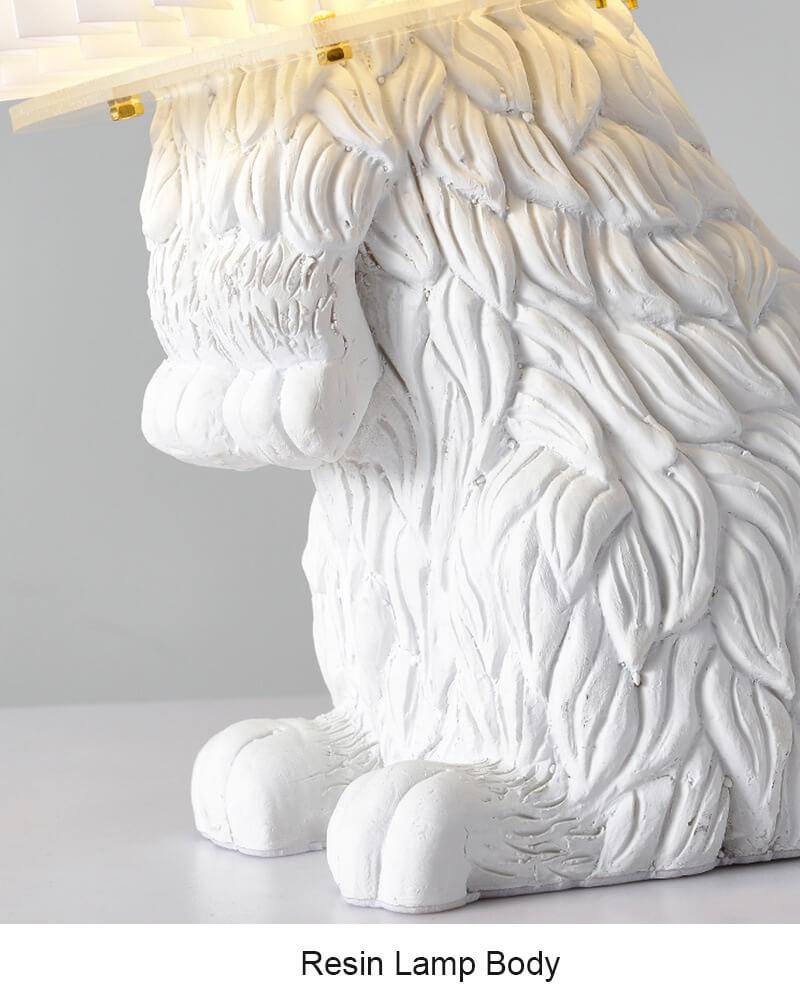 Modern Creative Resin Rabbit LED 1-Light Table Lamp Lumendat