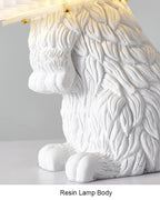 Modern Creative Resin Rabbit LED 1-Light Table Lamp Lumendat
