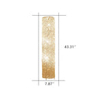 Minimalist Rattan Weaving Column Shaped 3-Light Standing Floor Lamp Lumendat