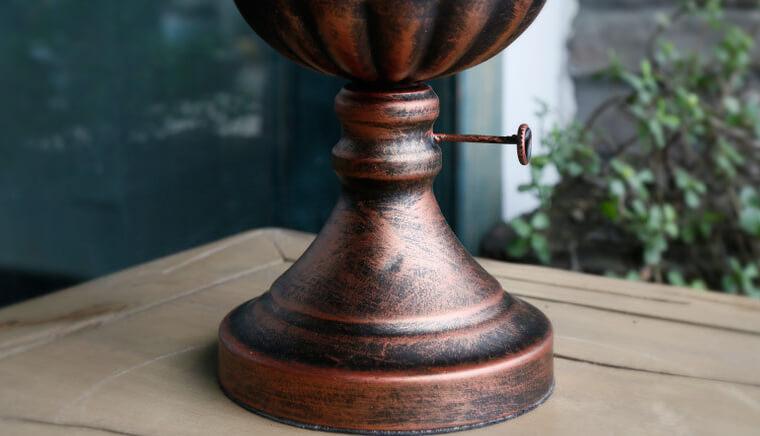 Vintage Antique Kerosene Oil Lamp 1-Light Table Lamp Lumendat