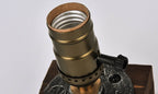 Vintage Industrial Iron Bulb 1-Light Table Lamp Lumendat