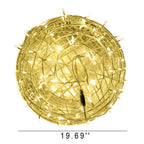 Tangled Ball LED Outdoor Waterproof Decorative Garden Hanging Light Lumendat