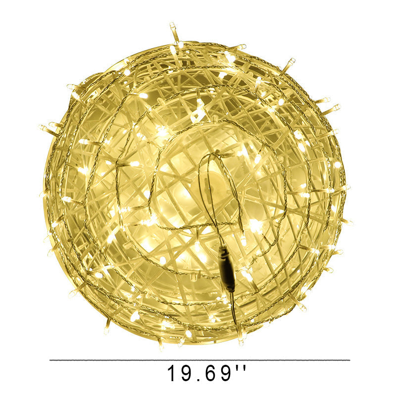 Tangled Ball LED Outdoor Waterproof Decorative Garden Hanging Light Lumendat