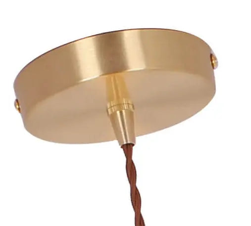 Vintage Tiffany Stained Glass Umbrella Shape 1-light Pendant Light BulbSquare