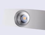 Modern Aluminum Wave LED Waterproof Outdoor Wall Sconce Lamp Lumendat